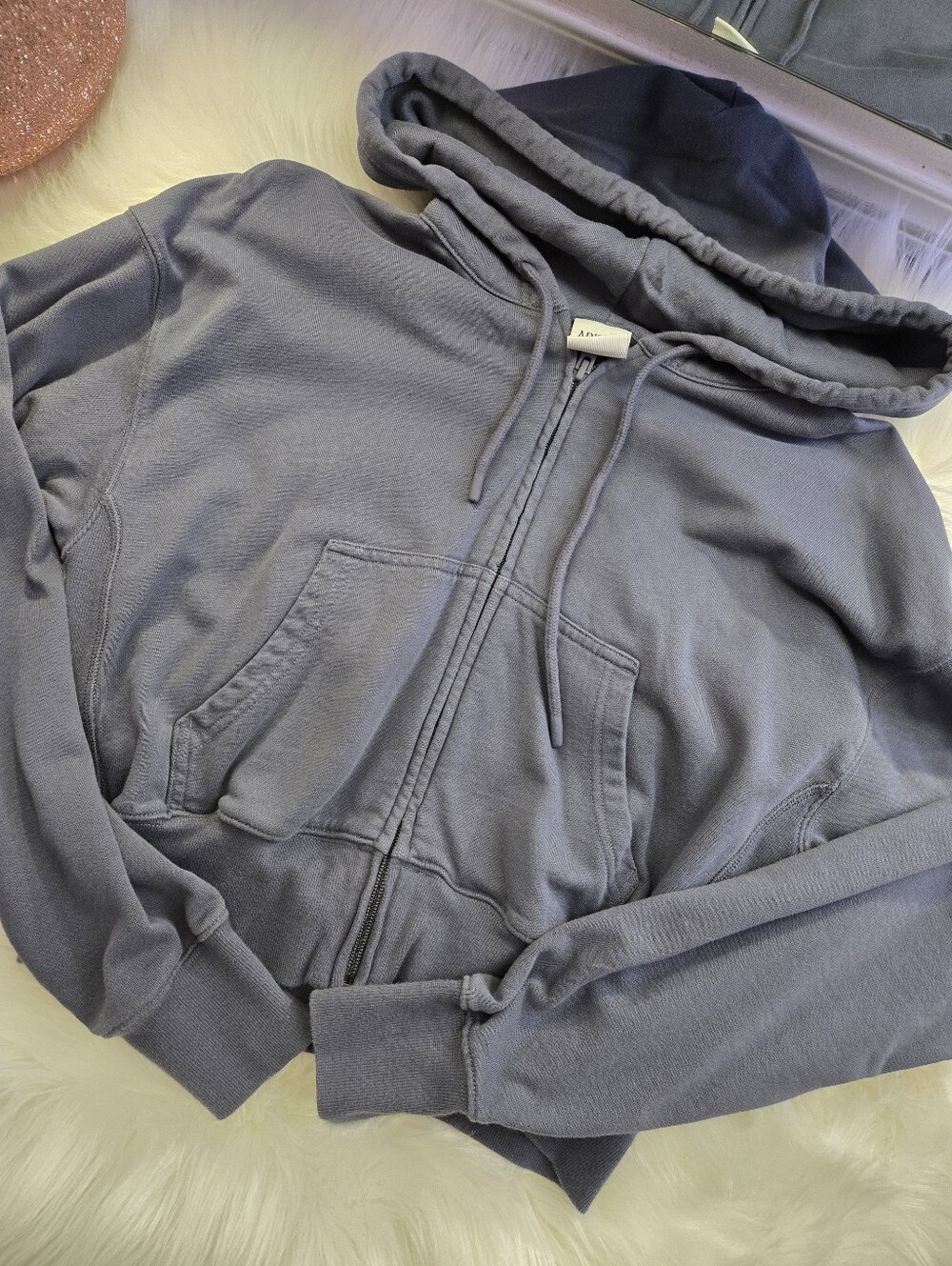 Terry Sweatfleece Boxy Hoodie
